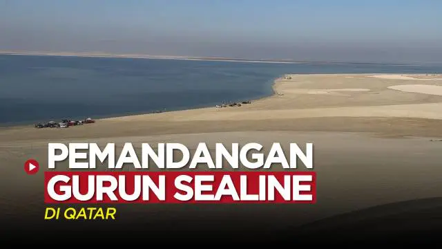 VIDEO Vlog Bola: Melihat Keindahan Gurun Sealine, Opsi Wisata Qatar di Tengah Piala Dunia 2022