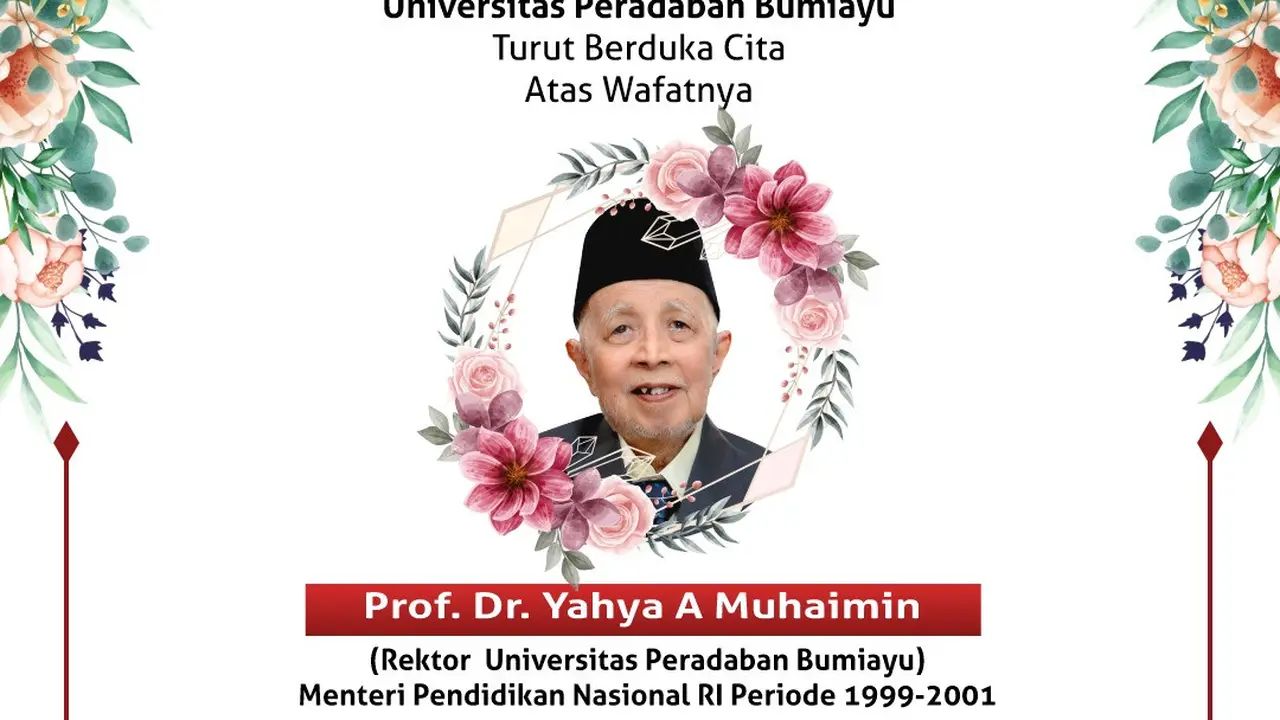 Berita Duka Yahya Muhaimin