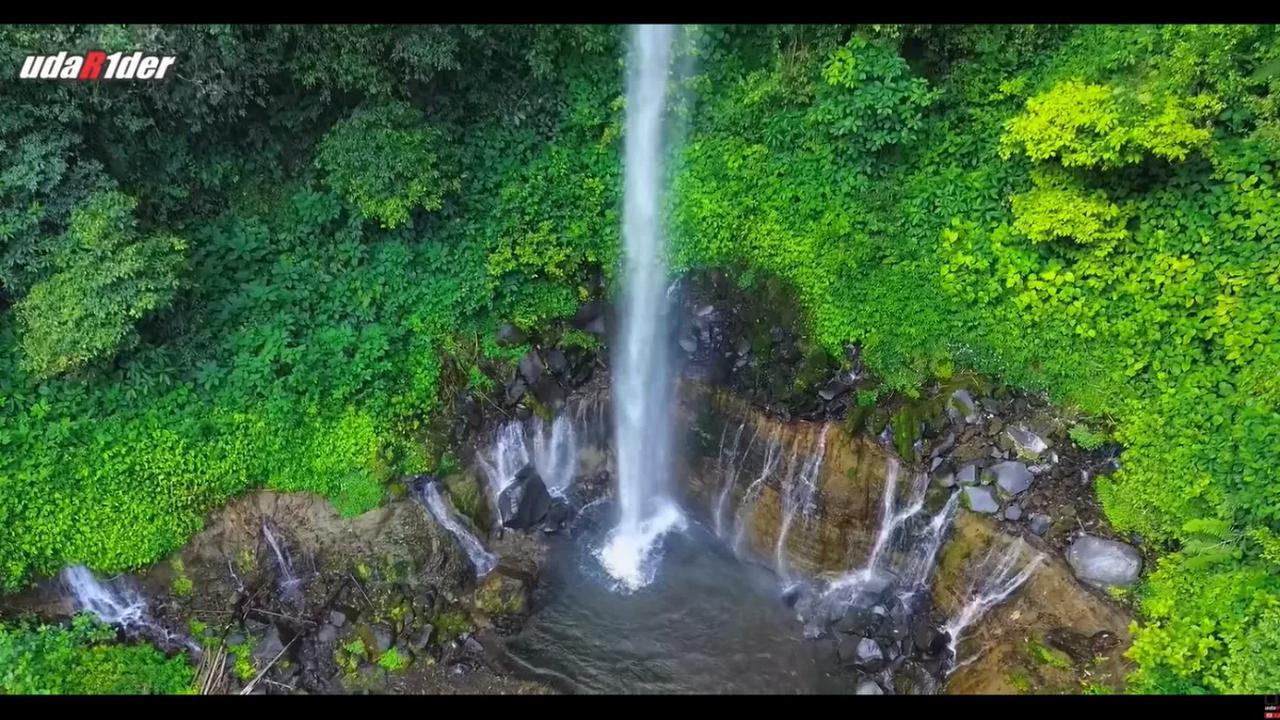Pemandangan hutan dan gunung terlihat jelas