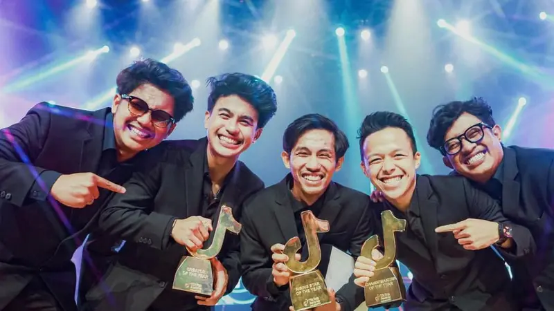 Pandawara group dapat tiga piala di TikTok Awards yang didedikasikan untuk pejuang lingkungan