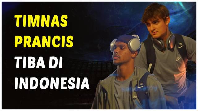 Berita video Timnas Prancis U-17 sudah tiba di Indonesia. Pasukan muda Les Blues siap hadapi Piala Dunia U-17 2023.