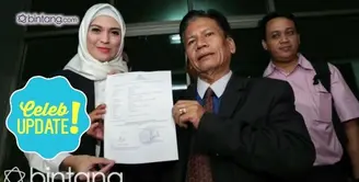 Suami mendukung tindakan Delia Septianti untuk melaporkan Amalia Abdurrachman Aldjufrie.