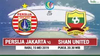 Piala AFC: Persija Jakarta vs Shan United. (Bola.com/Dody Iryawan)