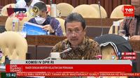 Menteri Kelautan dan Perikanan Sakti Wahyu Trenggono saat menggelar rapat dengan DPR