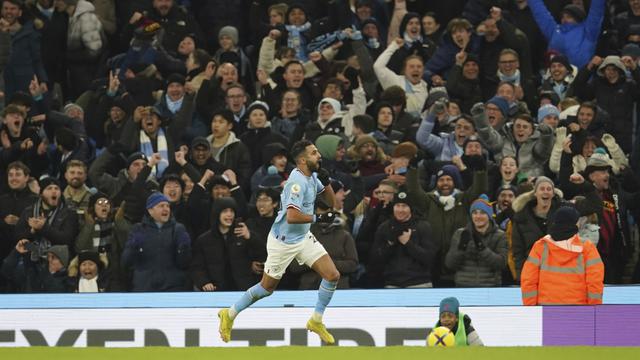 Foto: Comeback Sensasional Manchester City Atas Tottenham Hotspur di Liga Inggris, Riyad Mahrez Inspirasi Kemenangan