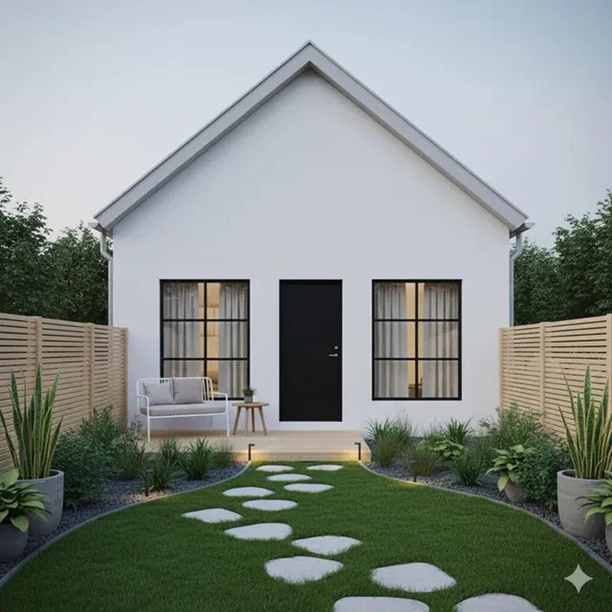 7 Rumah Sederhana Murah tapi Punya Taman Mini Cantik, Inspirasi Hunian Asri