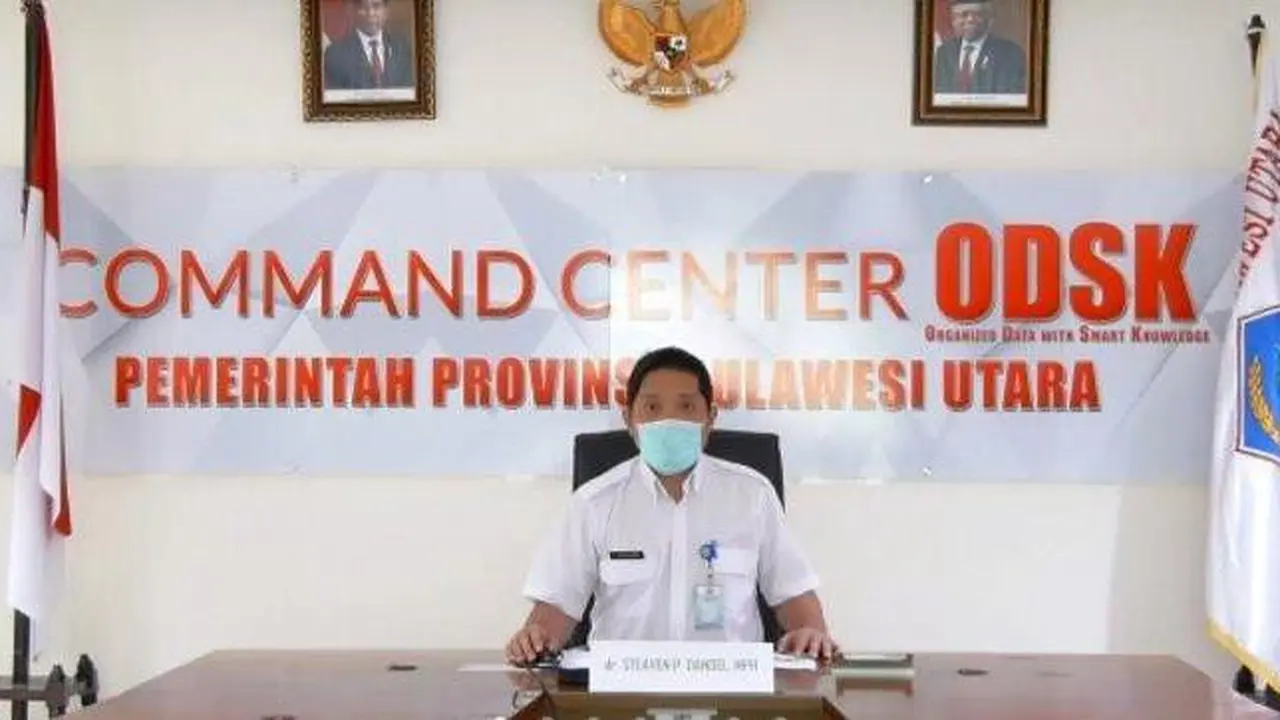Juru Bicara Satgas Covid-19 Provinsi Sulut dr Steaven Dandel.
