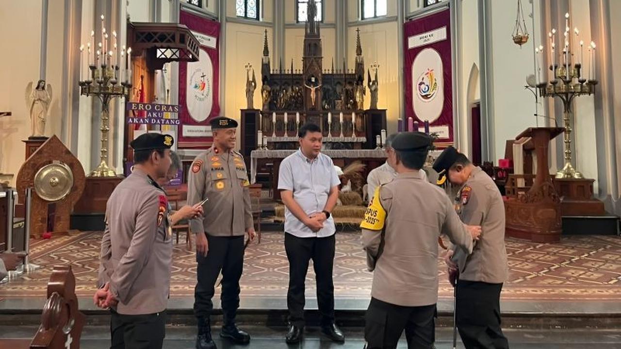 Polri Pastikan Kesiapan Pengamanan Natal 2025 di Jakarta Melalui Pengecekan Objek Vital