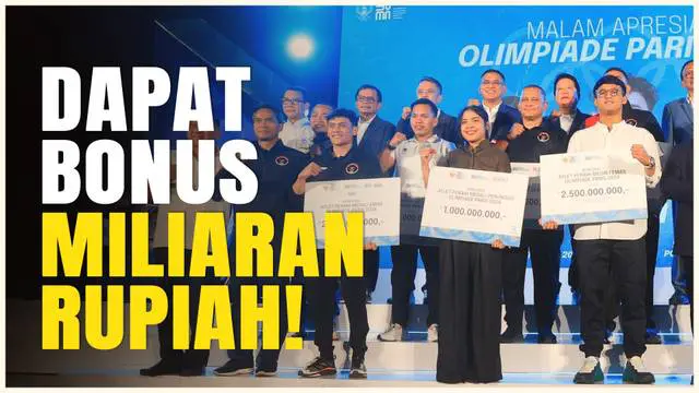 Berita video Kementrian BUMN melalui Erick Thohir, memberikan apresiasi kepada Veddriq Leonardo, Rizki Juniansyah dan Gregoria Mariska yang persembahkan medali di Olimpiade Paris 2024.