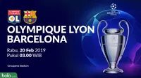 Liga Champions: Olympique Lyon Vs Barcelona (Bola.com/Adreanus Titus)