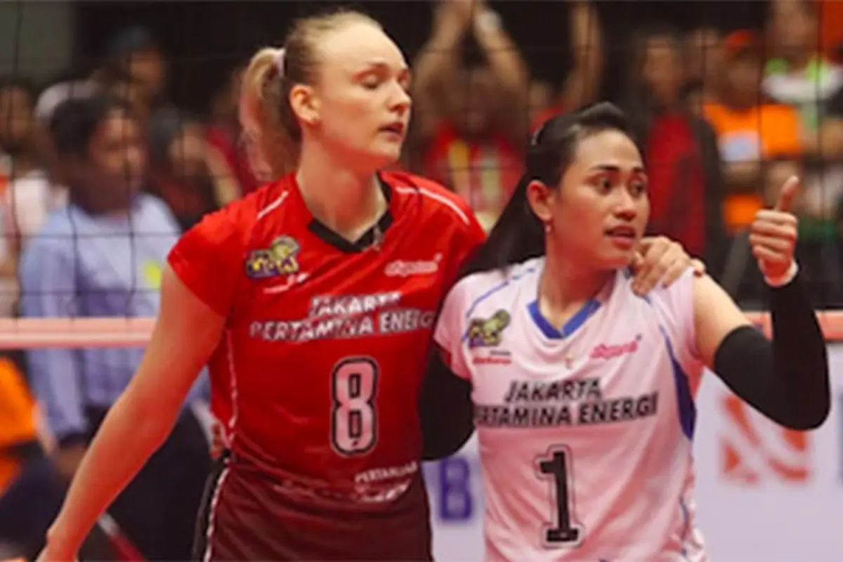 Tim putri Jakarta Pertamina Energi