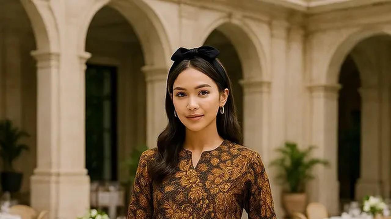 13 Inspirasi Model Tunik Batik Setelan Rok yang Simpel Tapi Mewah, Cocok untuk Segala Acara