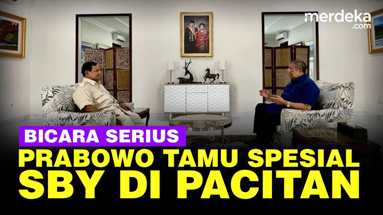 VIDEO: Isi Pertemuan Empat Mata Prabowo dan SBY di Pacitan