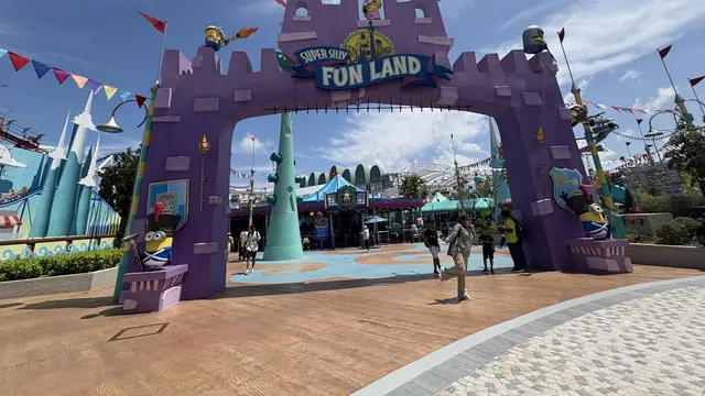 Super Silly Fun Land Minion Land Universal Studios Singapore. [Anisha/Fimela]