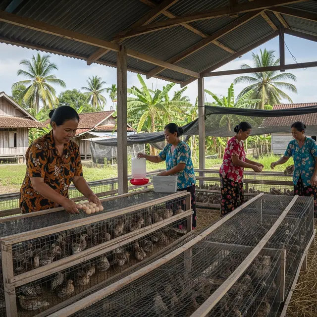 9 Ide Budidaya Puyuh untuk Kelompok Ibu Desa, Peluang Ekonomi Mandiri dan Berkelanjutan