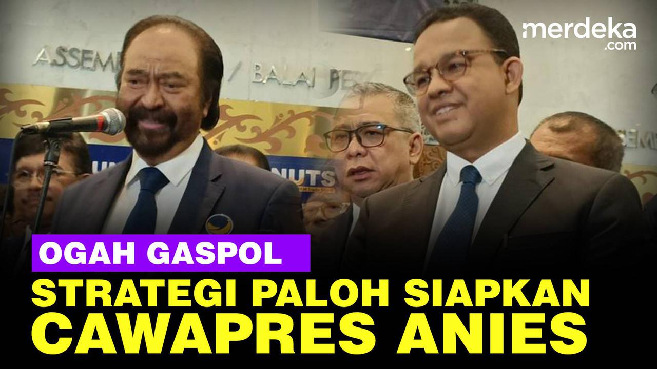 VIDEO: Surya Paloh Santai Siapkan Cawapres Anies, Biarkan Ganjar dan Prabowo Gaspol