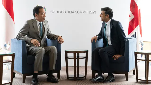Jokowi Rishi Sunak KTT G7