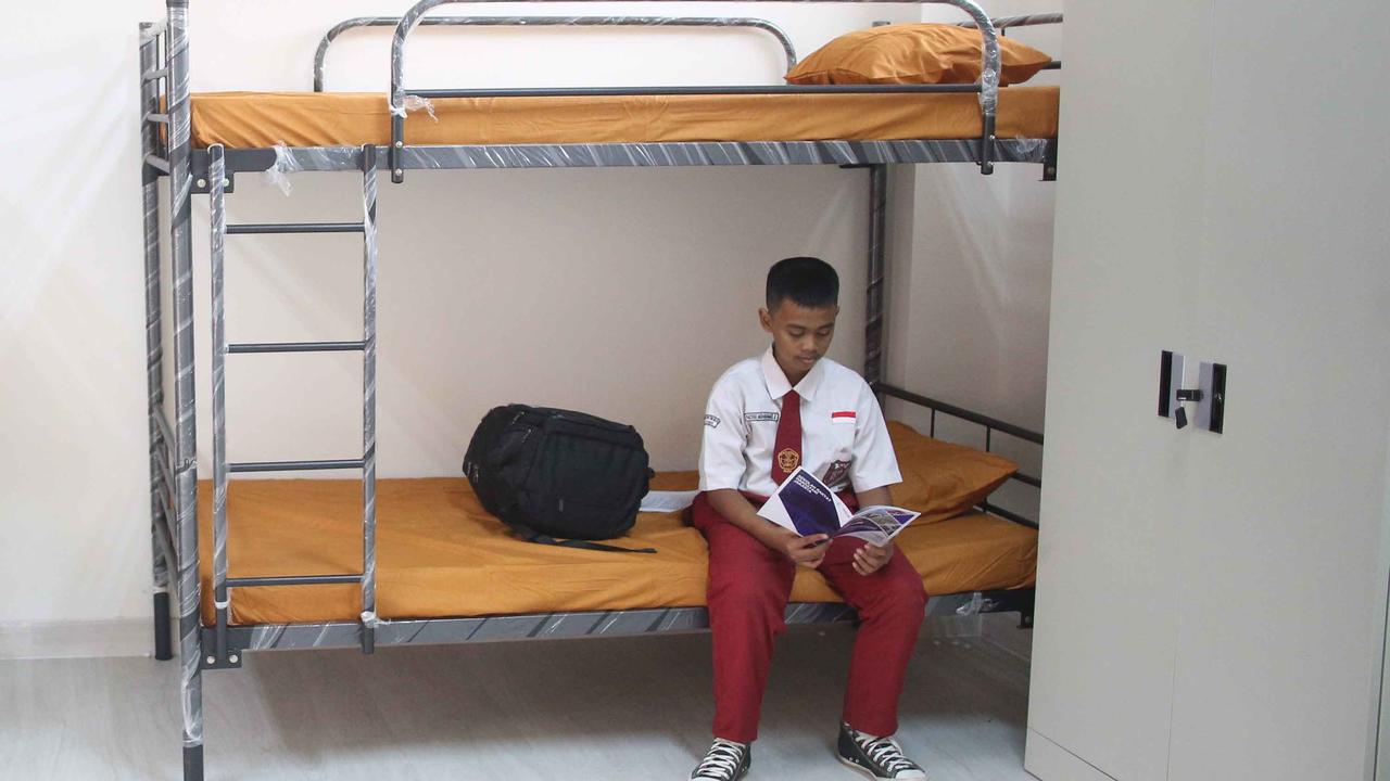 FOTO: Riang Gembira Calon Siswa Sekolah Rakyat Jalani Program Simulasi di Sentra Handayani
