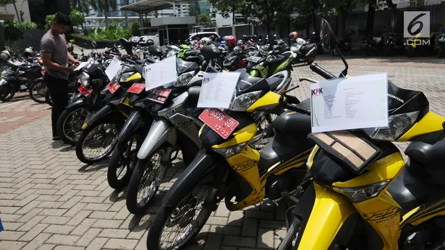KPK Lelang Kendaraan Operasional