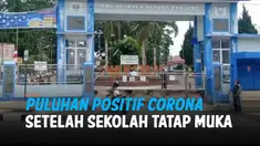 54 siswa SMAN 1 Padang Panjang, Sumatera Barat terkonfirmasi positif Covid-19 setelah mengikuti sekolah tatap muka. Hal ini terungkap saat seorang siswa diketahui positif Covid-19.
