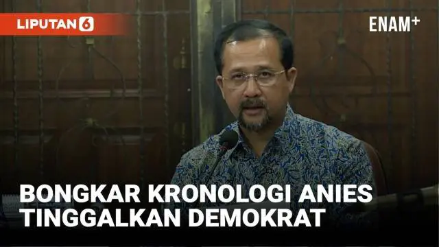 Anggota Tim 8 Koalisi Perubahan dari Partai Demokrat MI Sulaiman Suryanagara mengungkap kronologi Partai Demokrat yang ditinggalkan Anies Baswedan. Pernyataan ini disampaikan di Sidang Majelis Tinggi Partai Demokrat hari Jumat (1/9).