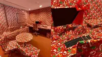 Hias Ruangan Bosnya dengan Kertas Kado (Sumber: insider.com)