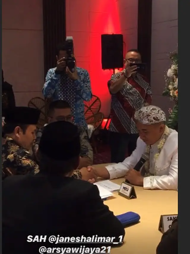6 Momen Pernikahan Jane Shalimar dan Arsya Wijaya