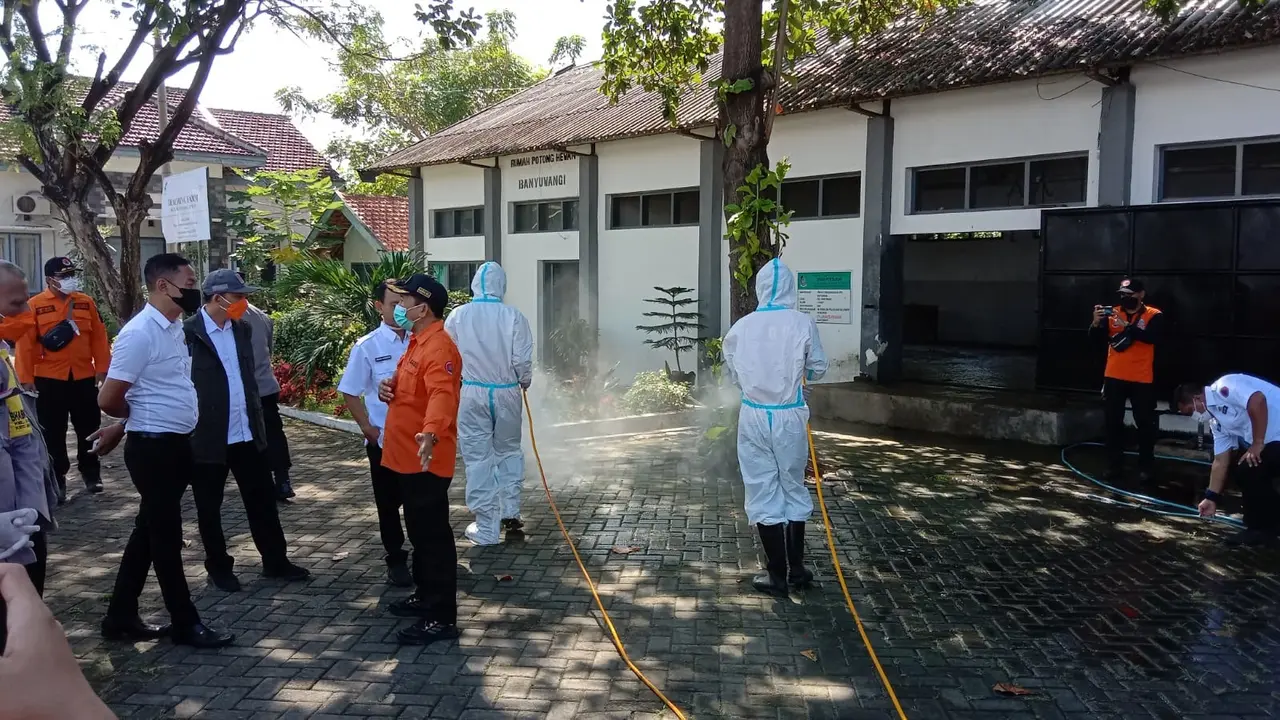 Salah satu Rumah Pemotongan Hewan (RPH) di Banyuwangi Yang akan digunkan untuk penyembelehan hewan kurban di Banyuwangi (Istimewa)