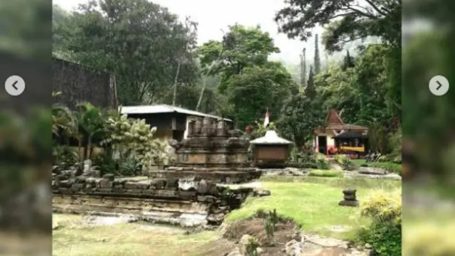 Candi Songgoriti di Kota Batu, Jawa Timur