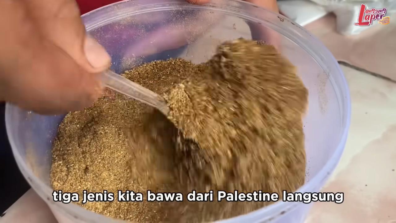Pakai Resep Asli dari Palestina