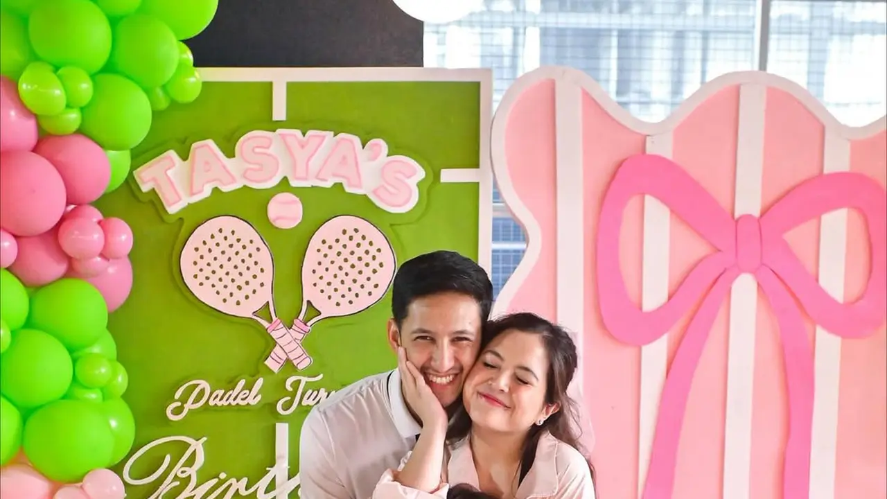 Tasya Kamila Rayakan Ulang Tahun ke-33 dengan Tema Padel, Tampil Manis dalam Gaya Coquette Serba Pink