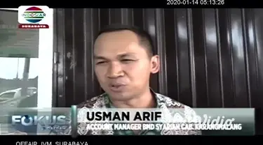 Mesin anjungan tunai mandiri (ATM) milik BMD Syariah Cabang Karang Malang, Jalan Surabaya-Madiun, Desa Sumberbening, Kecamatan Balerejo, Kabupaten Madiun, Jawa Timur, dibobol, Senin (13/1/2020).