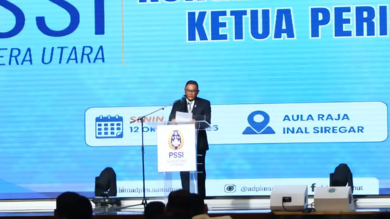 Pembukaan Kongres Biasa Pemilihan Ketua PSSI Sumut periode 2026–2030