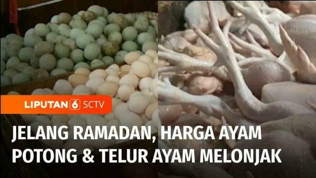 Sepekan jelang Ramadan, harga ayam potong di sejumlah pasar Kabupaten Cirebon, Jawa Barat, naik. Semula ayam potong dibanderol Rp 36 ribu dan melonjak menjadi Rp 42 ribu per kilogram. Sementara harga telur ayam di Pasar Kopro, Jakarta Barat, mencapai...