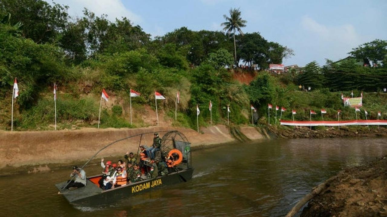 Serunya lomba-lomba yang dimainkan di Pesta Rakyat Ciliwung