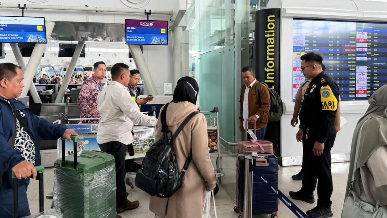 13 Calon Jemaah Haji Nonprosedural Gagal Berangkat ke Saudi, Imigrasi Kualanamu Ungkap Modus Libur ke Malaysia