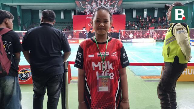 Peserta Audisi Umum PB Djarum 2025 asal Kudus, Naysila Husna Amira