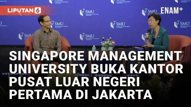 Singapore Management University (SMU) secara resmi membuka kantor pusat luar negeri pertamanya atau Overseas Centre Jakarta (OCJ) di Jakarta, Indonesia, pada Selasa (6/12/2022). Sejak didirikan pertama kali pada tahun 2000, SMU telah memposisikan ins...