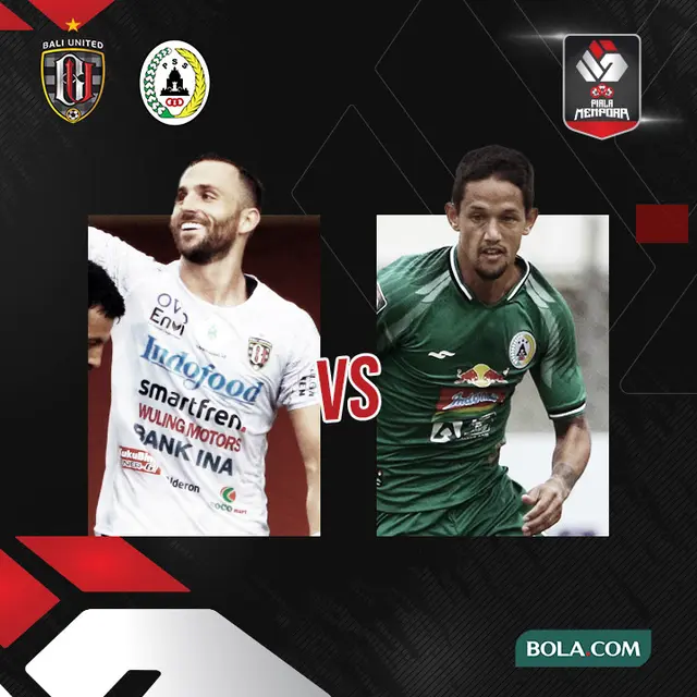 Bali United vs PS Sleman