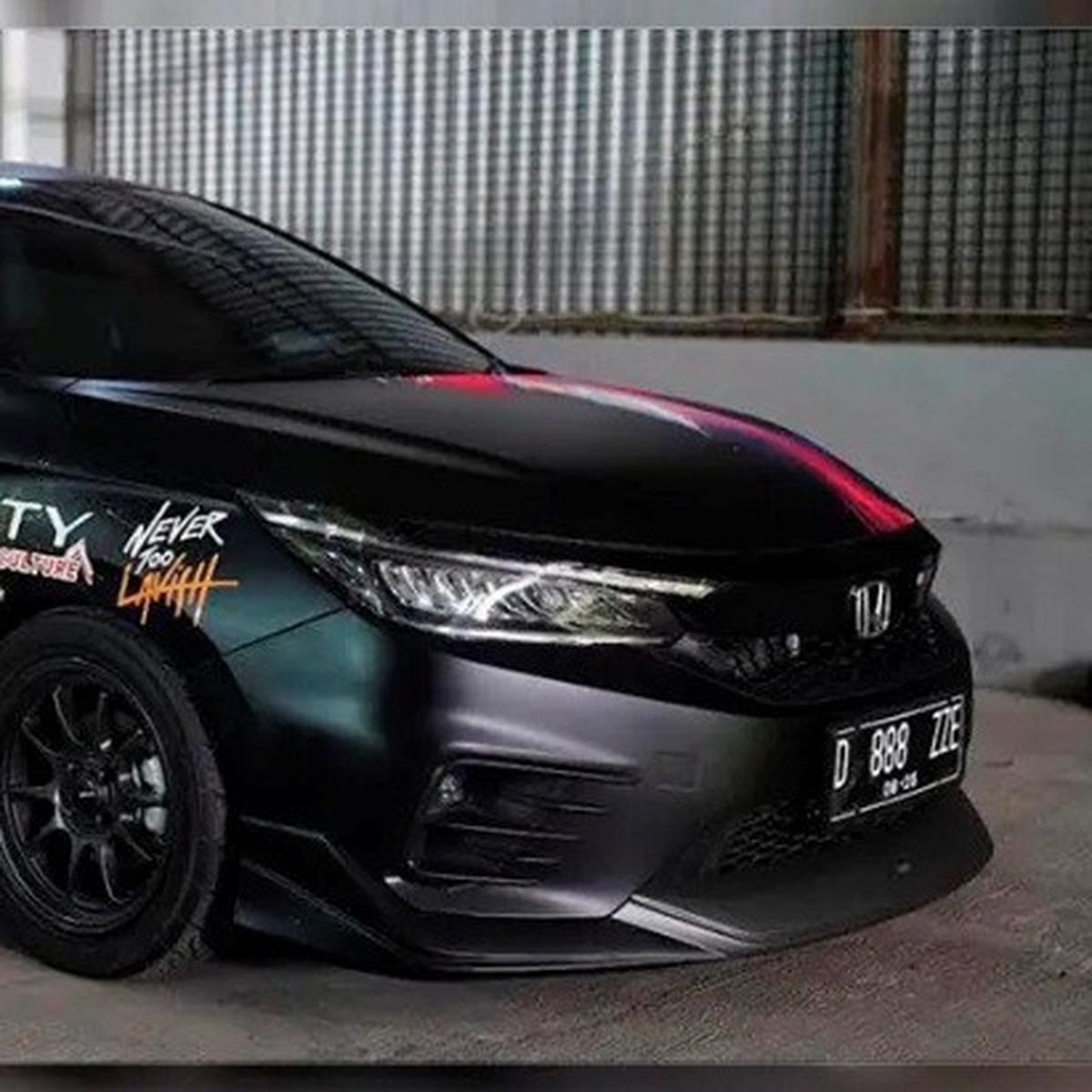 Honda City Hatchback RS Tampil Trendi Dengan Balutan Grafiti Otomotif Liputan6com