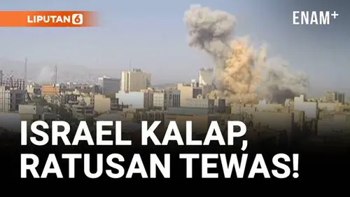 VIDEO: Israel Gempur Teheran, Korban Tewas Tembus Ratusan