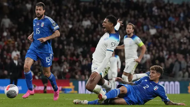 Hasil Kualifikasi Euro 2024 Inggris vs Italia