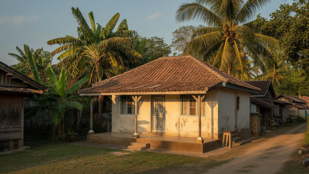 6 Desain Rumah dengan Biaya Rp 30 Juta yang Sederhana, Hemat, dan Tetap Layak Huni di Desa