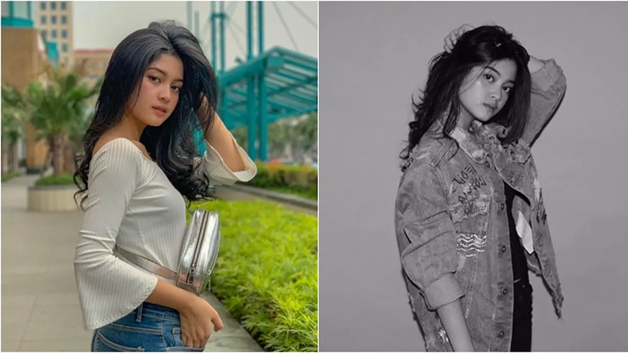 7 Gaya Kasual Yoriko Angeline, Personel Girlband yang Main Film Dilan