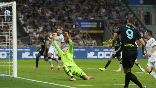 Foto: Benamkan Bologna 6-1, Inter Milan Sementara Memimpin Klasemen Liga Italia 2021 / 2022