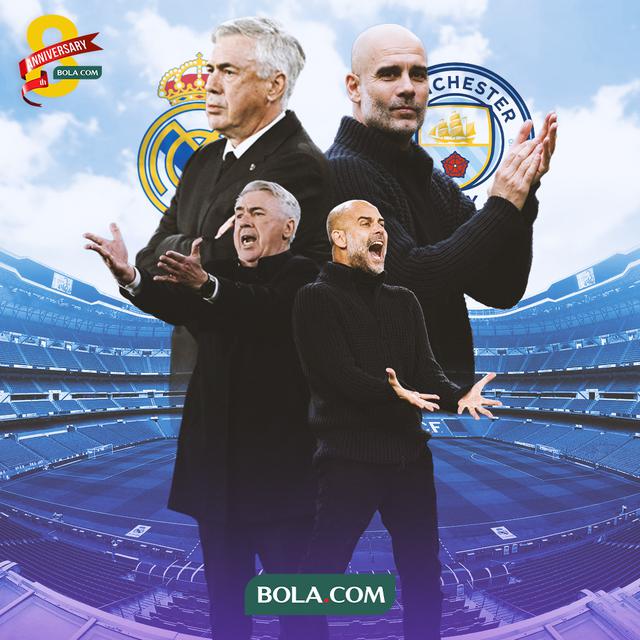 Liga Champions - Carlo Ancelotti vs Pep Guardiola
