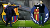 Susunan Pemain Barcelona vs Getafe: Trio MSN Starter