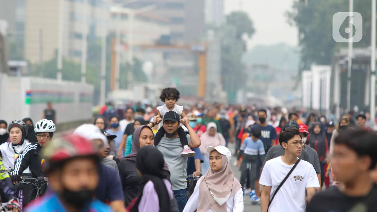 Car Free Day Jakarta Diberlakukan Kembali, Warga Membeludak