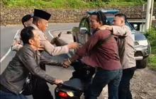 Kapolsek Pakenjeng Lumpuhkan Preman Kampung di Garut yang Melawan Petugas