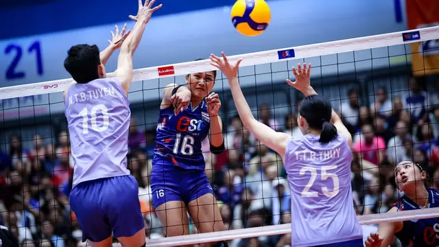 Timnas Voli Putri Thailand - SEA V League 2025 - Bola Voli